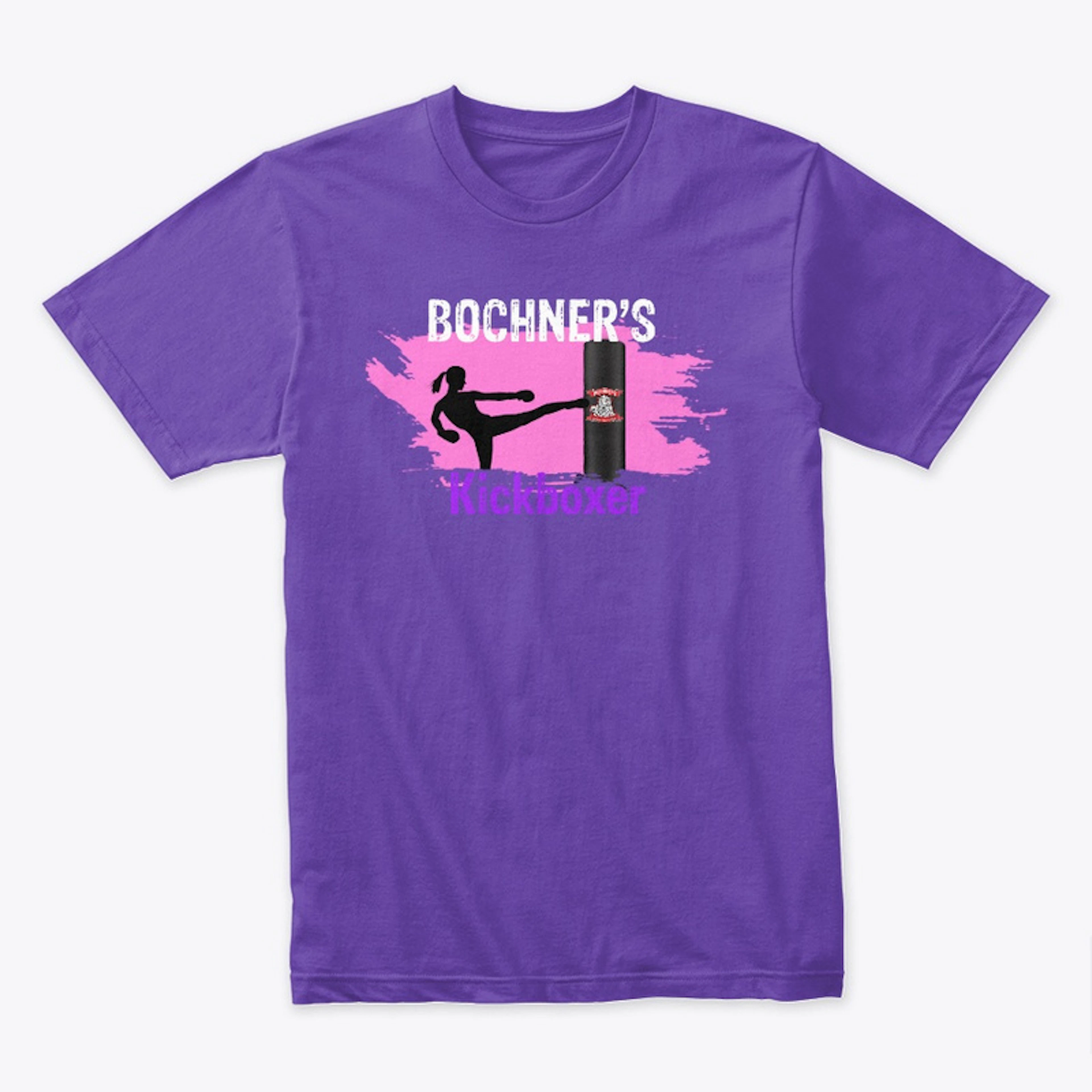 Bochner's Kickboxer - Purple Logo