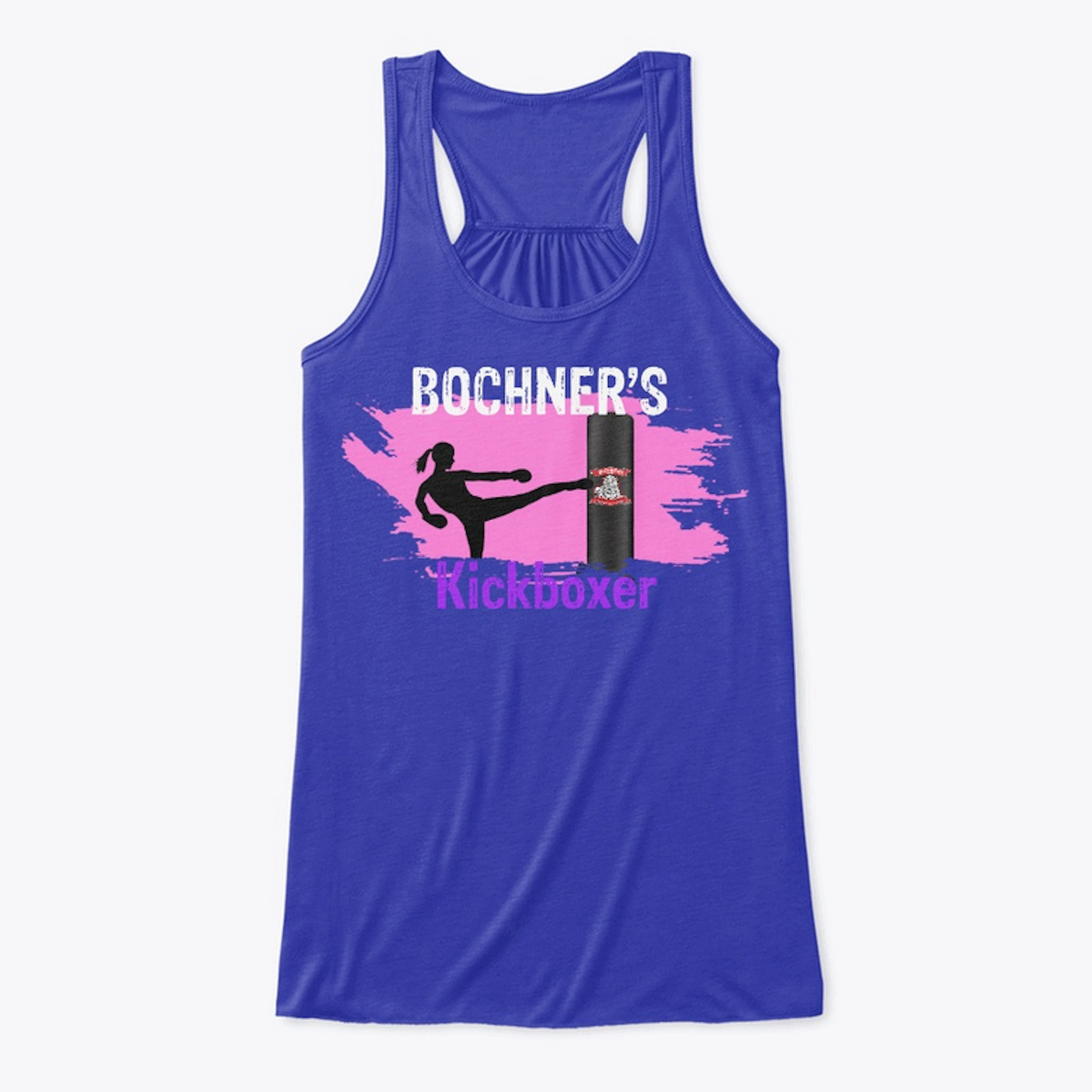 Bochner's Kickboxer - Purple Logo